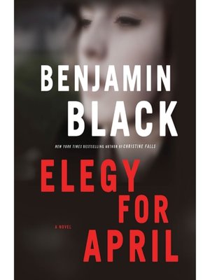 cover image of Elegy for April